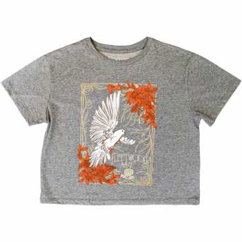 Merch Fleetwood Mac: Dames Crop Top Dove