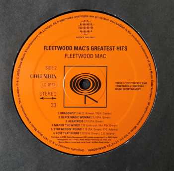 LP Fleetwood Mac: Fleetwood Mac's Greatest Hits