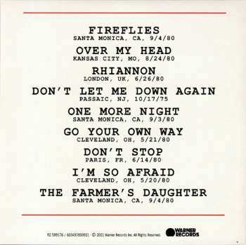 2LP/3CD/SP/Doos Fleetwood Mac: Live DLX | LTD