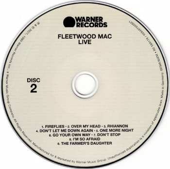 2LP/3CD/SP/Doos Fleetwood Mac: Live DLX | LTD