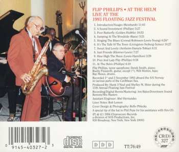 CD Flip Phillips: At The Helm (Live At The 1993 Floating Jazz Festival)