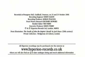 CD The BBC National Orchestra Of Wales: Psaume XLVII / La Tragédie De Salomé / Suite Sans Esprit De Suite