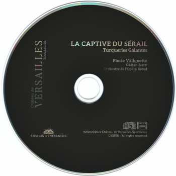 CD Florie Valiquette: La Captive Du Sérail (Turqueries Galantes ∙ Gallant Turqueries)