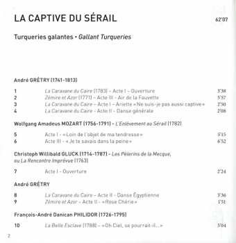 CD Florie Valiquette: La Captive Du Sérail (Turqueries Galantes ∙ Gallant Turqueries)