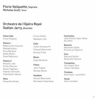 CD Florie Valiquette: La Captive Du Sérail (Turqueries Galantes ∙ Gallant Turqueries)