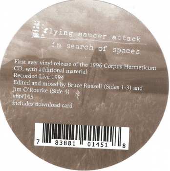 2LP Flying Saucer Attack: In Search Of Spaces