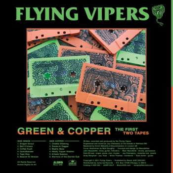 LP Flying Vipers: Green & Copper: The First Two Tapes