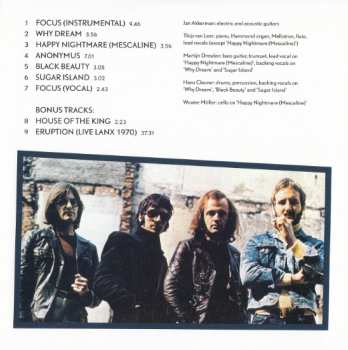 9CD/2DVD/Doos Focus: 50 Years: Anthology 1970-1976