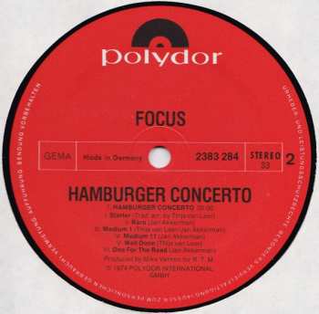 LP Focus: Hamburger Concerto