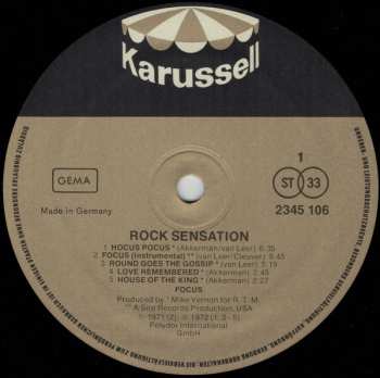 LP Focus: The Greatest Rock Sensation