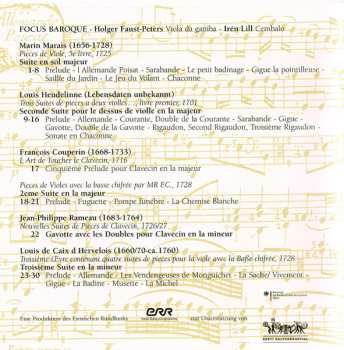 CD Focus Baroque: Avec Privilege Du Roy