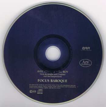 CD Focus Baroque: Avec Privilege Du Roy