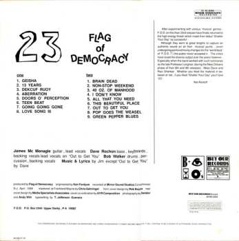 LP Flag Of Democracy: 23