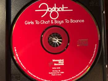 CD Foghat: Girls To Chat Boys To Bounce