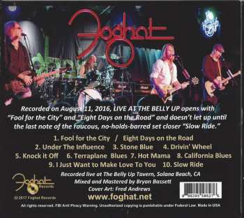 CD Foghat: Live At The Belly Up