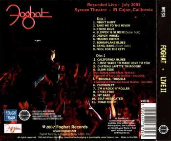 2CD Foghat: Live II DIGI