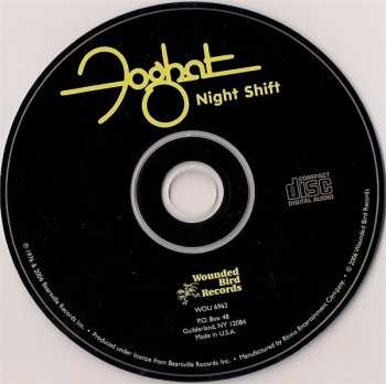 CD Foghat: Night Shift