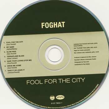 5CD/Doos Foghat: Original Album Series