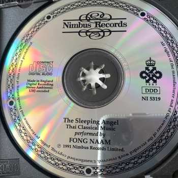 CD Fong Naam: The Sleeping Angel: Thai Classical Music