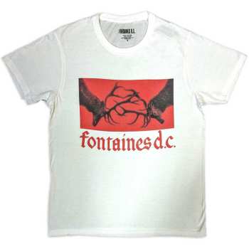 Merch Fontaines D.C.: T-shirt Gothic Logo Fontaines D.c.