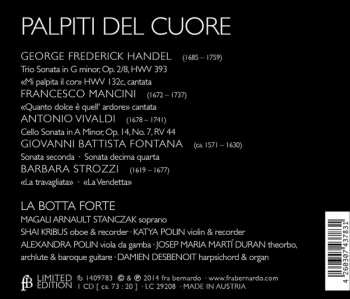 CD Antonio Vivaldi: Palpiti Del Cuore