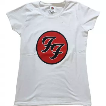 Dames T-shirt Ff Logo Foo Fighters 