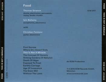 CD Food: This Is Not A Miracle