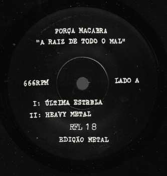 SP Força Macabra: A Raiz De Todo O Mal (Edição Metal)