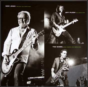 2LP Foreigner: Can't Slow Down...When It's Live!