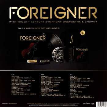 2LP/CD/DVD/Doos Foreigner: The Hits Orchestral LTD