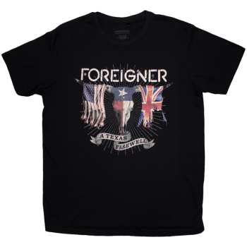 Merch Foreigner: T-shirt Texas Farewell