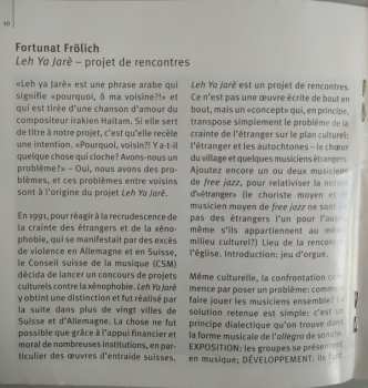 CD Fortunat Frölich: Leh Ya Jarè