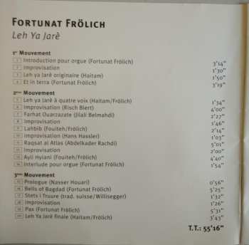 CD Fortunat Frölich: Leh Ya Jarè