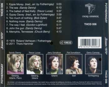 CD Fotheringay: Essen 1970