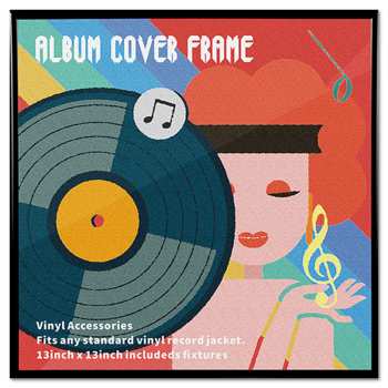 Audiotechnika Fotolijst voor LP ophangbaar