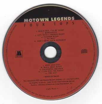 CD Four Tops: Bernadette • Reach Out, I'll Be There