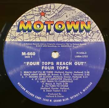 LP Four Tops: Reach Out LTD
