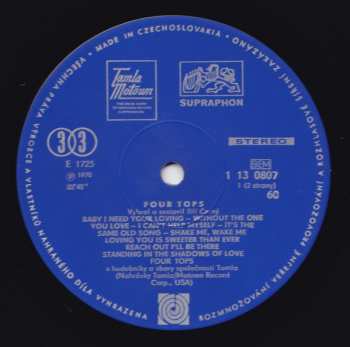 LP Four Tops: The Four Tops