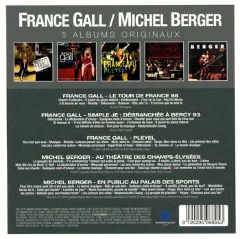 5CD/Doos France Gall: 5 Albums Originaux