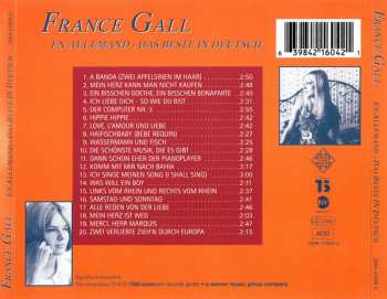 CD France Gall: En Allemand - Das Beste In Deutsch