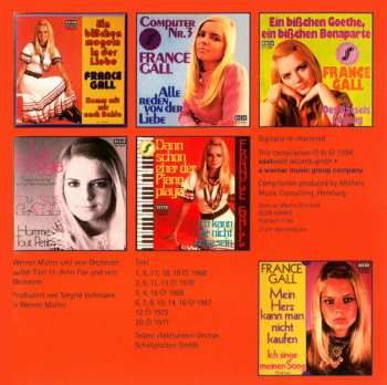 CD France Gall: En Allemand - Das Beste In Deutsch