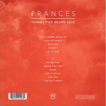 LP Frances: Things I've Never Said