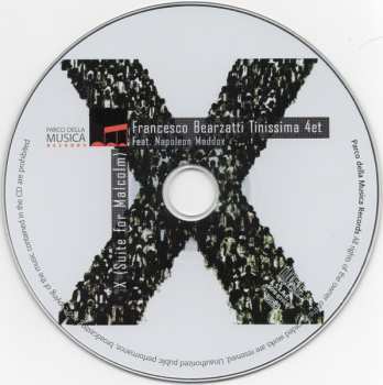 CD Napoleon Maddox: X (Suite For Malcolm)