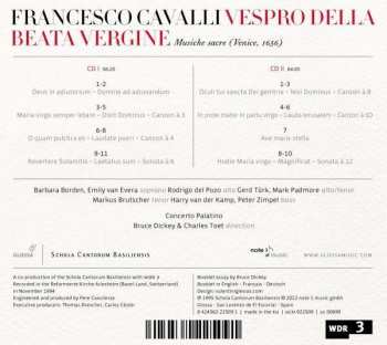 2CD Francesco Cavalli: Vespro Della Beata Vergine