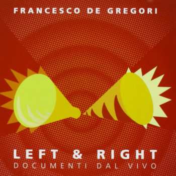 2LP Francesco De Gregori: Left & Right (Documenti Dal Vivo)