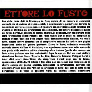 CD Francesco De Masi: Ettore Lo Fusto (Original Motion Picture Soundtrack) LTD