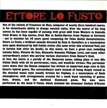 CD Francesco De Masi: Ettore Lo Fusto (Original Motion Picture Soundtrack) LTD