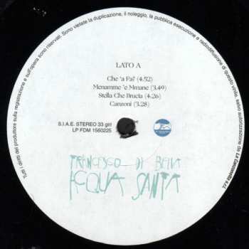 LP Francesco Di Bella: Acqua Santa