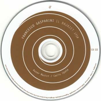 3CD Filippo Mineccia: Il Bajazet (1719)