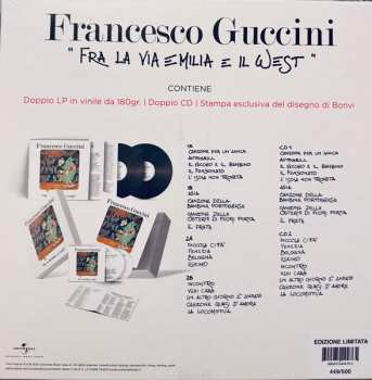 2LP/2CD/Doos Francesco Guccini: Fra La Via Emilia E Il West